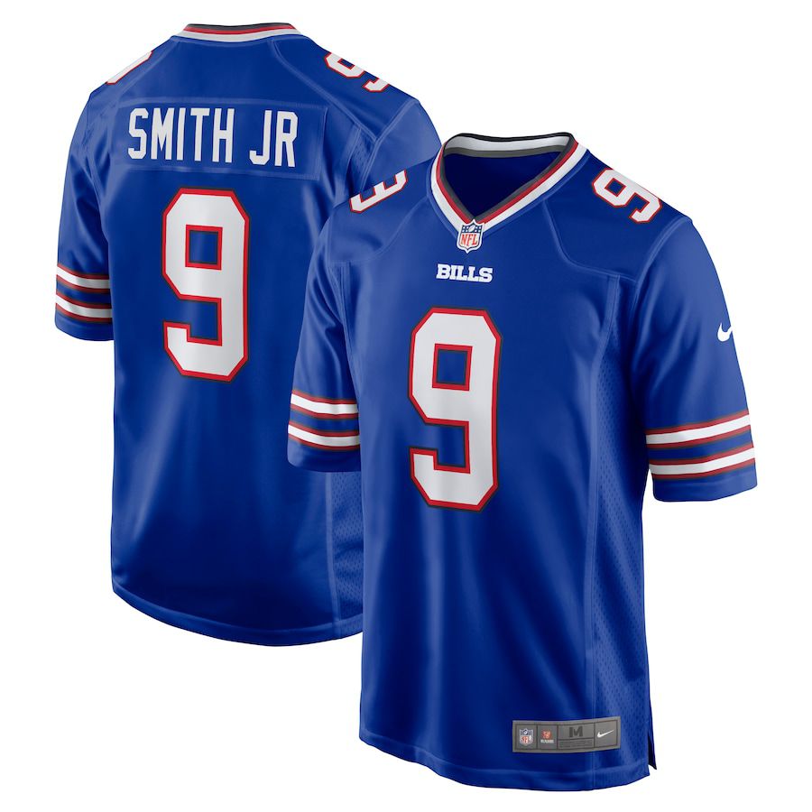 Men Buffalo Bills 9 Andre Smith Jr Nike Royal Game NFL Jersey